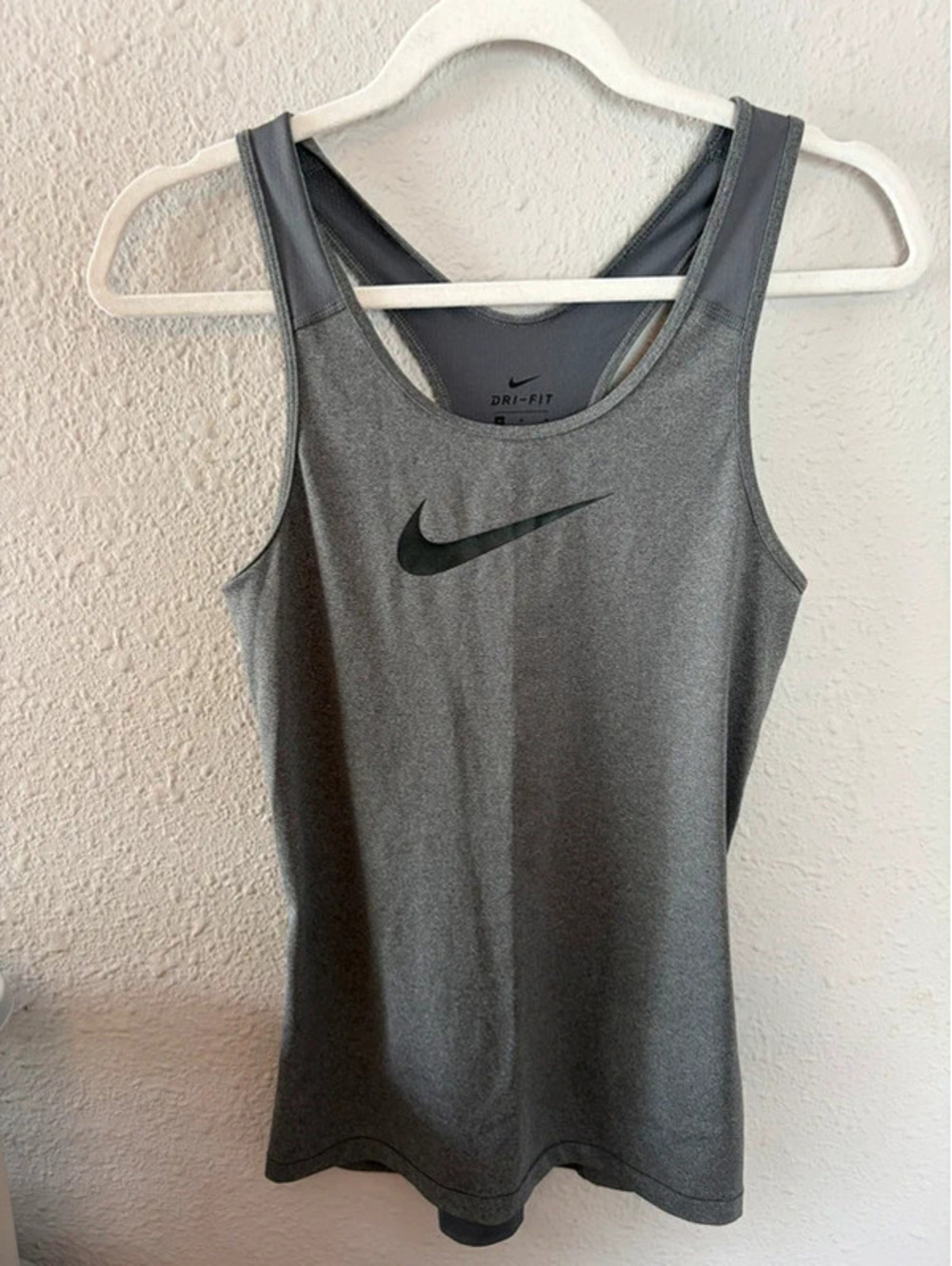 Nike Dri Fit Grey Tank size M